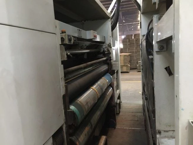 Used Martin Five Color Printer Slotter Die Cutter Inline Gluer
